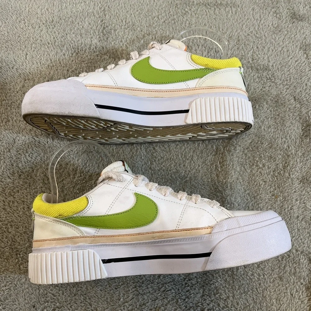 Nike Women's Court‎ Legacy Lift Low Top Happy Place Casual Sneaker Shoes Size 10